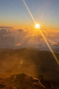 Archipel des Azores Levée de soleil Pico