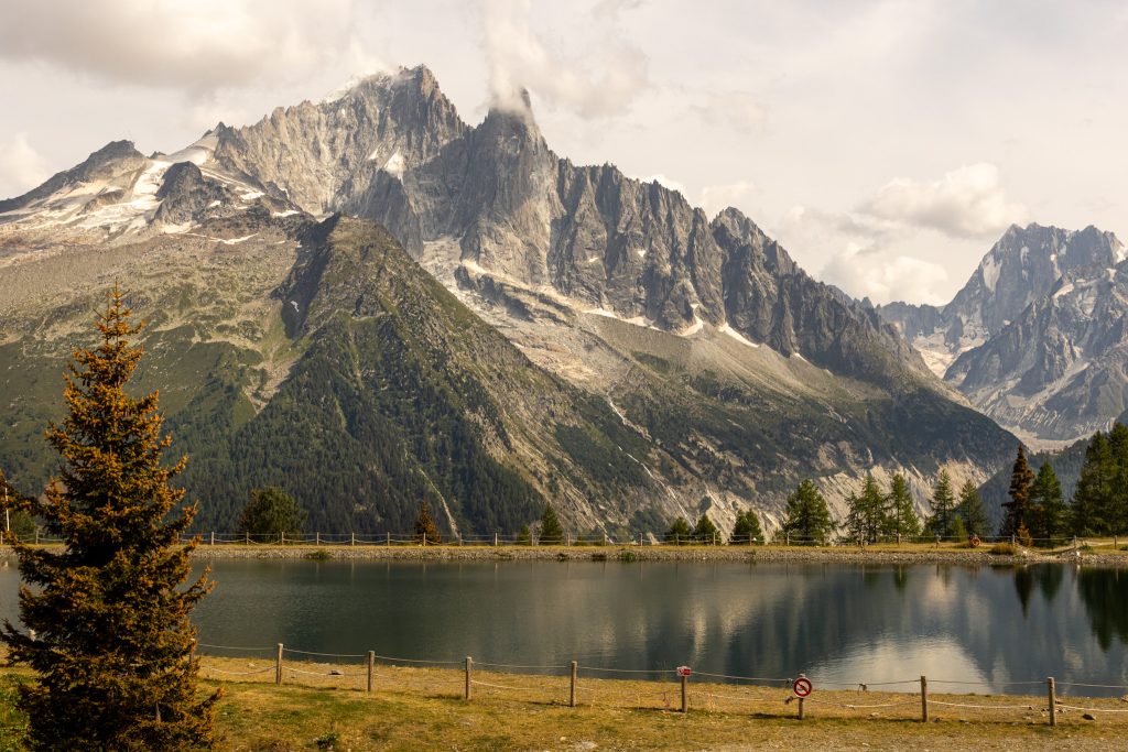 Les aiguilles rouges Lac de la Flégère