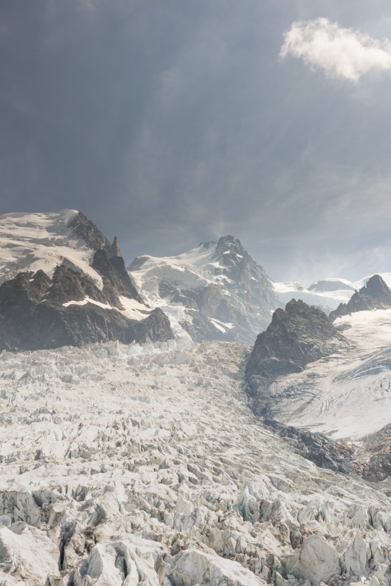 La jonction Glacier