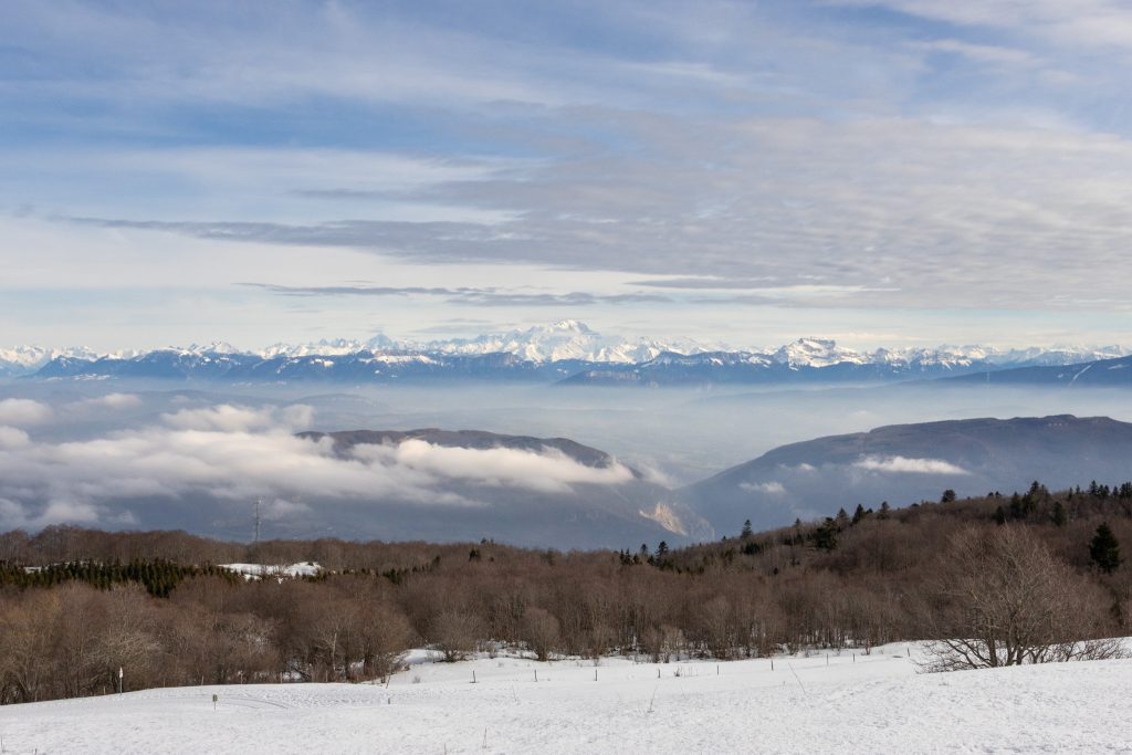 Les crêtes Vue depuis La Griffe du Diable